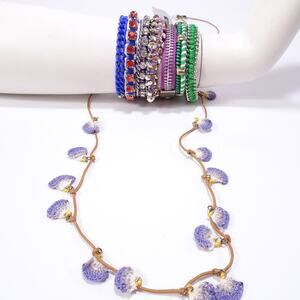 Gap AEO Banana Republic Women's Bracelet Necklace Set of 8 PCS NWOT 145